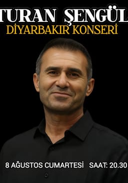 Turan Şengül Diyarbakır Konseri