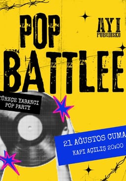 Türkçe VS Yabancı Pop – Pop Battle Party