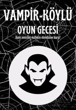 Vampir Köylü Oyun Gecesi 