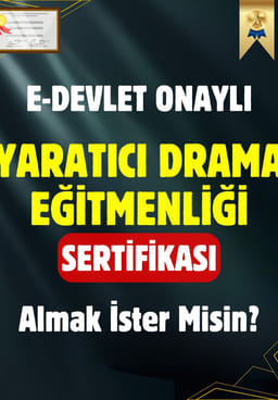 Yaratıcı Drama Eğitmeni Sertifikası