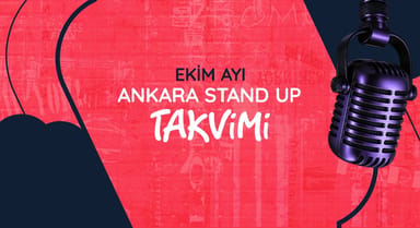 Ankara Stand-Up Gösterileri: Ekim 2026