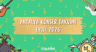 Antalya Konser Takvimi: Eylül 2026