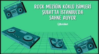 İstanbul Rock Müzik Konserleri Şubat 2023
