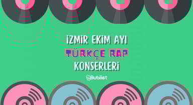 İzmir Ekim Ayı Türkçe Rap Konserleri