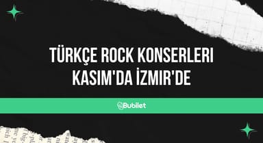 İzmir Türkçe Rock Konserleri Kasım