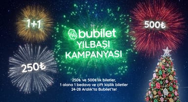 Yeni Yıla Sahnede Giriyoruz!