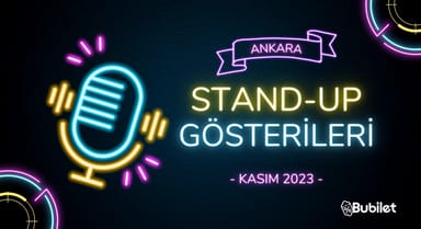 Ankara Stand-Up Takvimi - Kasım 2023