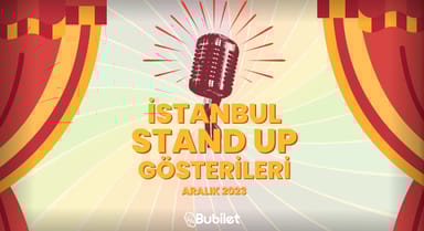 İstanbul Stand-Up Takvimi - Aralık 2023
