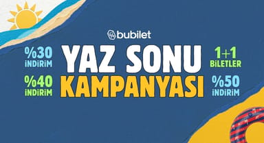 Yaz Bitiyor Olabilir ama Eğlence Bubilet’te Devam Ediyor!