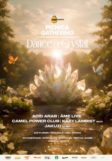 %100 Müzik Sunar: Picnic & Gathering Dance of Crystal etkinlikgörseli