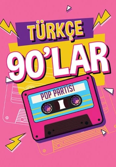 90'lar Türkçe Pop Partisi etkinlikgörseli