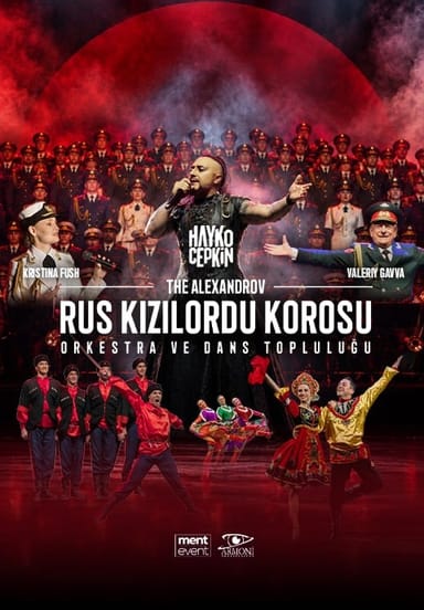 Aleksandrov Rus Kızılordu Korosu ve Dans Topluluğu İle Hayko Cepkin etkinlikgörseli