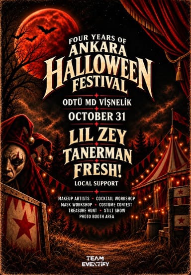 Ankara Halloween Festival IV etkinlikgörseli