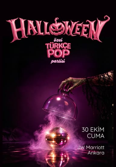 Halloween Özel Türkçe Pop Partisi etkinlikgörseli