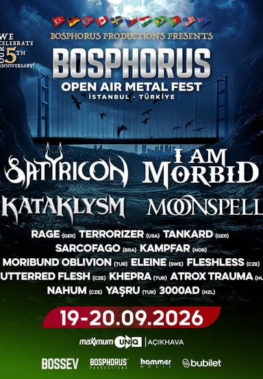 Bosphorus Open Air Metal Fest etkinlikgörseli