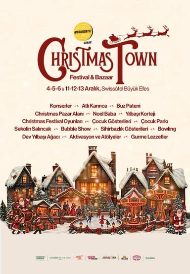 Christmas Town İzmir | Festival & Bazaar etkinlikgörseli