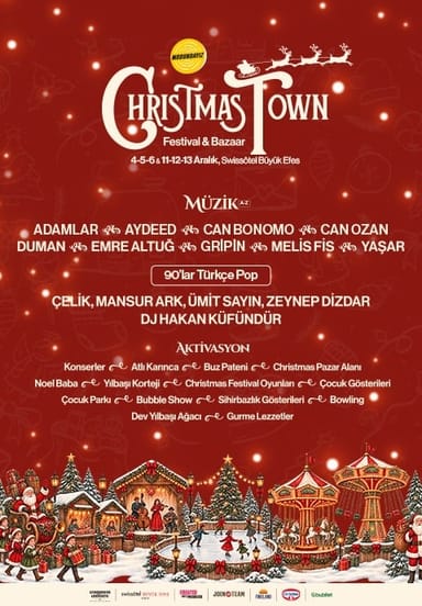 Christmas Town İzmir | Festival & Bazaar etkinlikgörseli