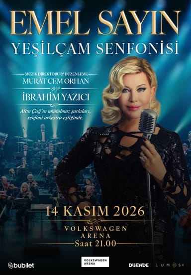 Emel Sayın - Yeşilçam Senfonisi etkinlikgörseli