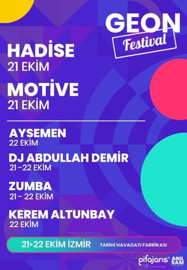Geon Fest etkinlikgörseli
