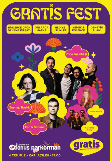 Gratis Fest - İstanbul etkinlikgörseli