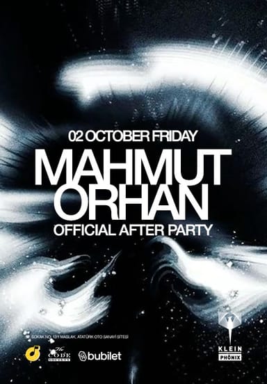 Mahmut Orhan Official After Party etkinlikgörseli