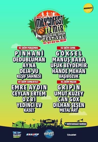 Milyonfest İzmir - 2026 etkinlikgörseli