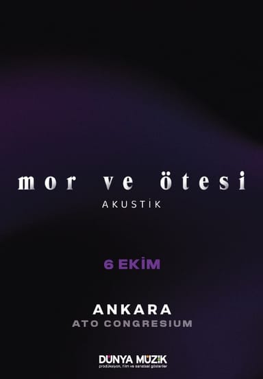 mor ve ötesi etkinlikgörseli