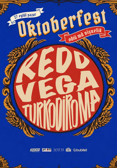 Oktoberfest: Redd, Vega, TurkodiRoma etkinlikgörseli