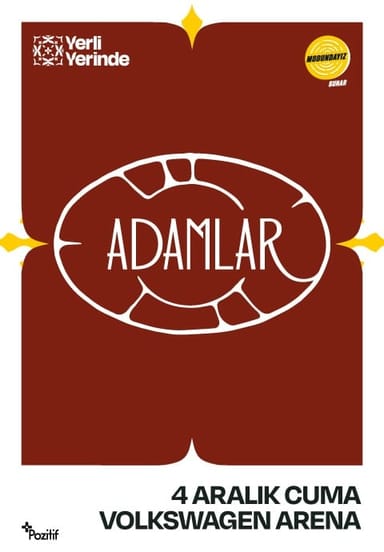 Pozitif Yerli Yerinde: ADAMLAR etkinlikgörseli