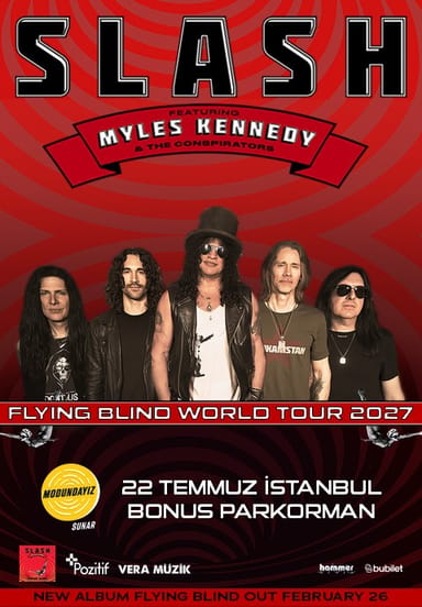 Slash Featuring Myles Kennedy And The Conspirators  etkinlikgörseli