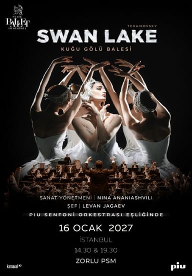 Swan Lake (Kuğu Gölü Balesi)  - State Ballet of Georgia etkinlikgörseli