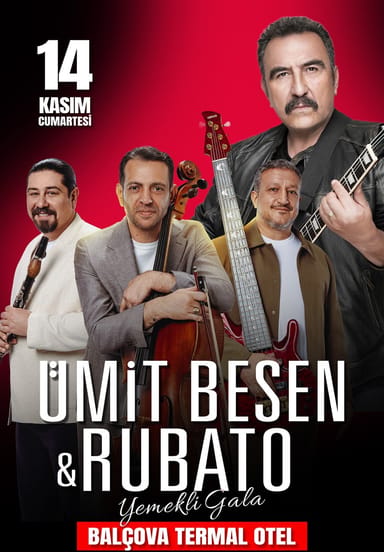Ümit Besen & Rubato Konseri etkinlikgörseli