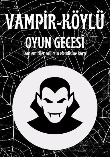 Vampir Köylü Oyun Gecesi  etkinlikgörseli