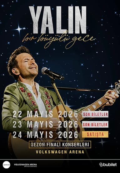 Yalın “Bir Büyülü Gece” etkinlikgörseli