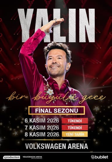 Yalın - "Bir Büyülü Gece" Final Sezonu etkinlikgörseli