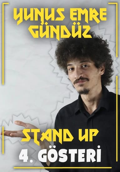 Yunus Emre Gündüz - 4. Gösteri - Stand Up etkinlikgörseli