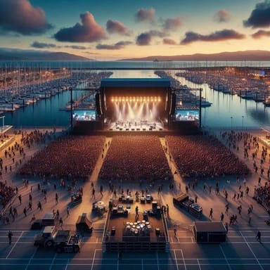 Ataköy Marina Açık Hava Sahnesi görseli