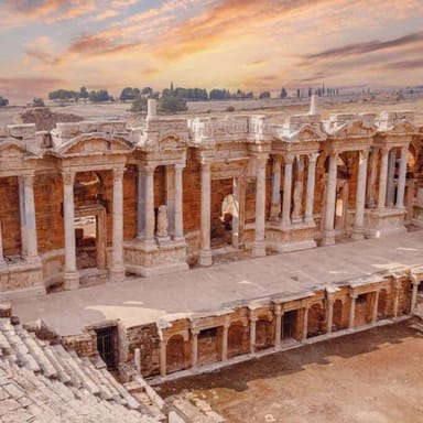 Denizli Hierapolis Antik Tiyatro görseli