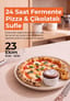 24 Saat Fermente Pizza & Çikolatalı Sufle