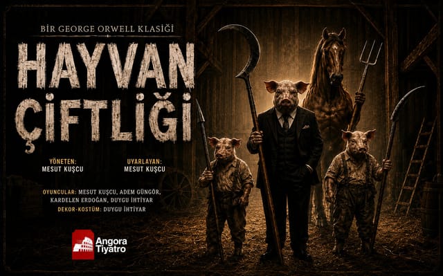 Hayvan Çiftliği etkinlik afişi