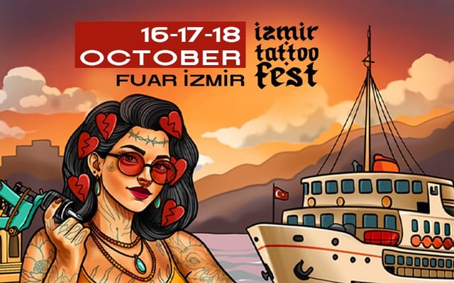 İzmir Tattoo Fest etkinlik afişi