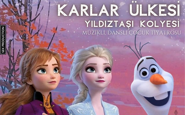 Karlar Ülkesi Yıldıztaşı Kolyesi etkinlik afişi