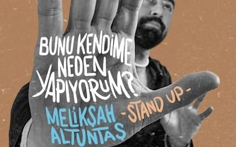 Melikşah Altuntaş "Bunu Kendime Neden Yapıyorum?" etkinlik afişi