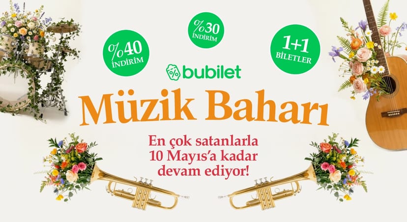 Müzik Baharı Kampanyası En Çok Satanlarla Devam Ediyor!