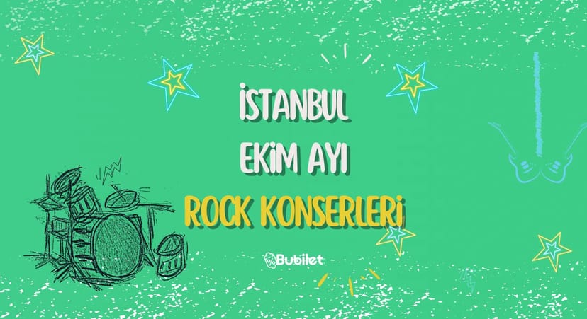 İstanbul'da Ekim Ayı Rock Müzik Konserleri