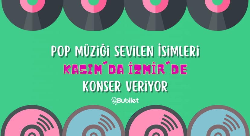 İzmir Pop Konserleri Kasım
