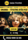 7-12 Yaş Yaratıcı Drama - Oyunculuk - Tiyatro Atölyesi