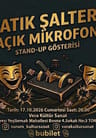 Atık Şalter Açık Mikrofon Stand Up Gösterisi