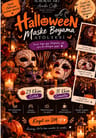 Auroray Art İle Halloween Maske Boyama Atölyesi