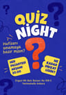 Bergüzar Sahne Quiz Night Takvimi